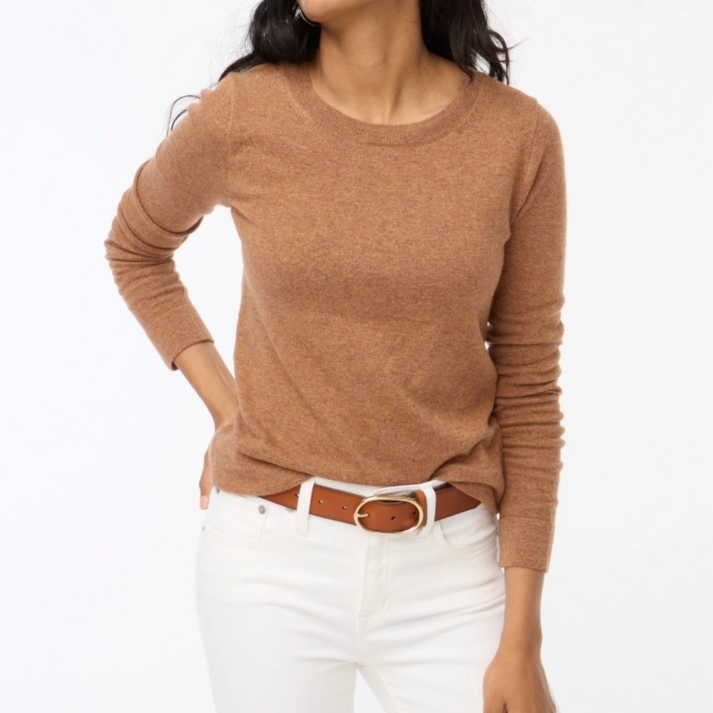 J. Crew Women's Long Sleeve Tee - Brown